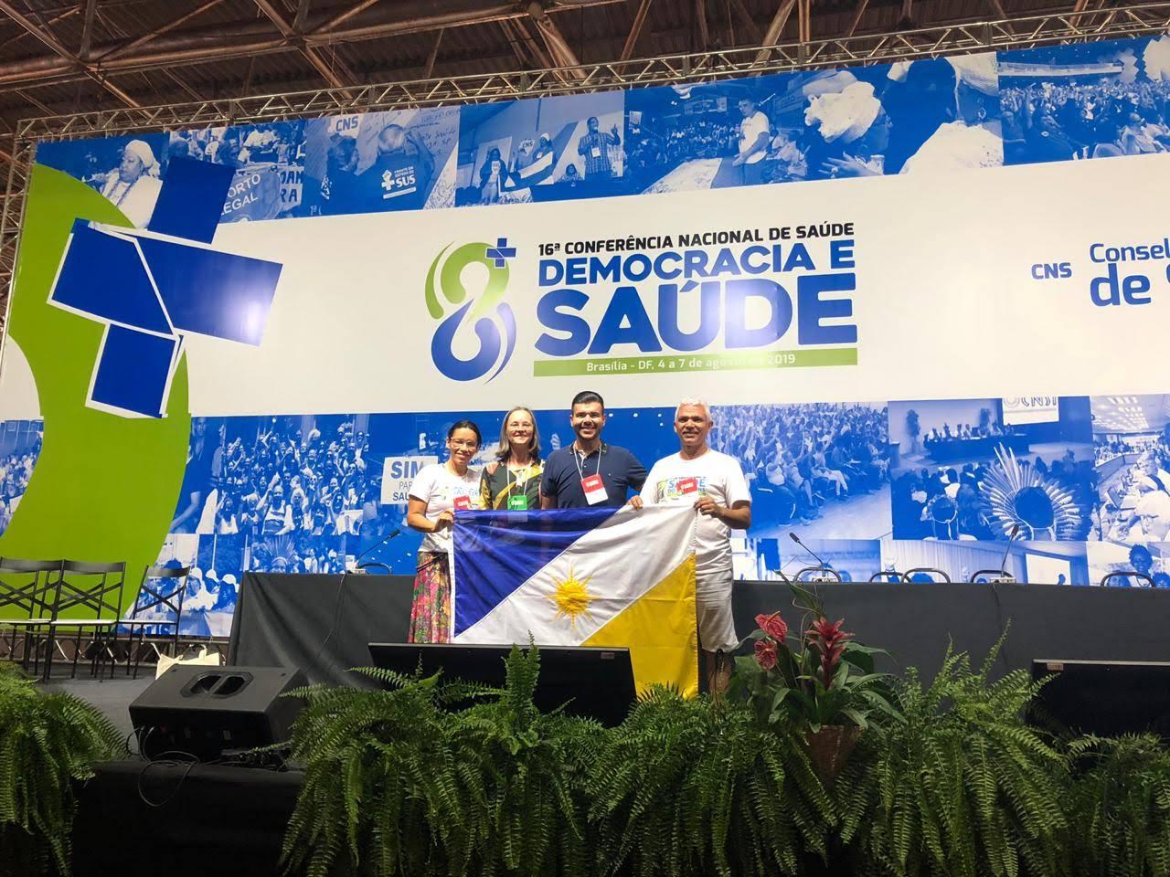 ITAPORANENSE REPRESENTANDO O TOCANTINS NA 16º CONFERÊNCIA NACIONAL DE SAÚDE