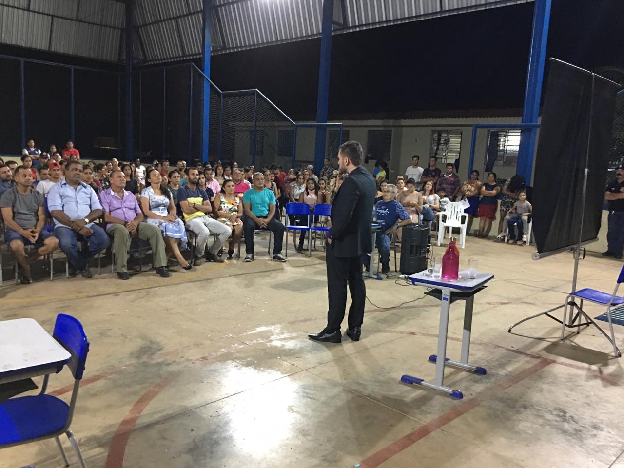 PALESTRA COM O TEMA: COM BULLYNG NÃO SE BRINCA